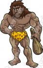 Caveman Clip Art